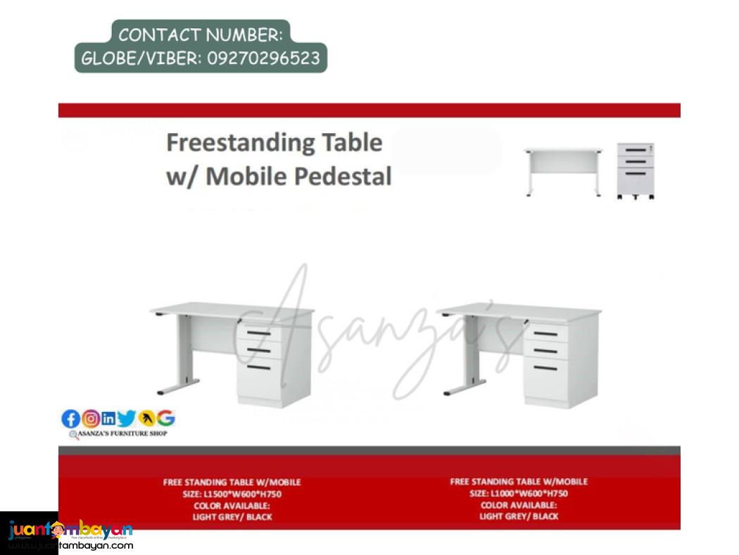 FREESTANDING OFFICE TABLE | OFFICE TABLE | DIRECT SUPPLIER 
