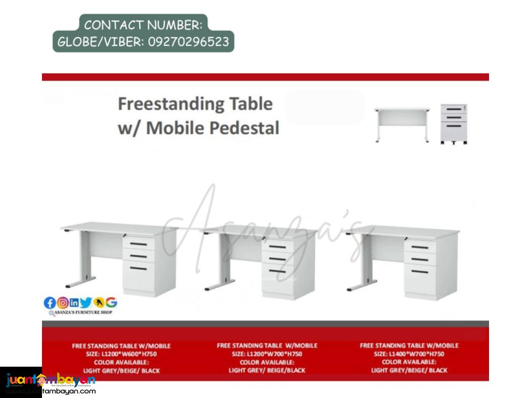 FREESTANDING OFFICE TABLE | OFFICE TABLE | DIRECT SUPPLIER 