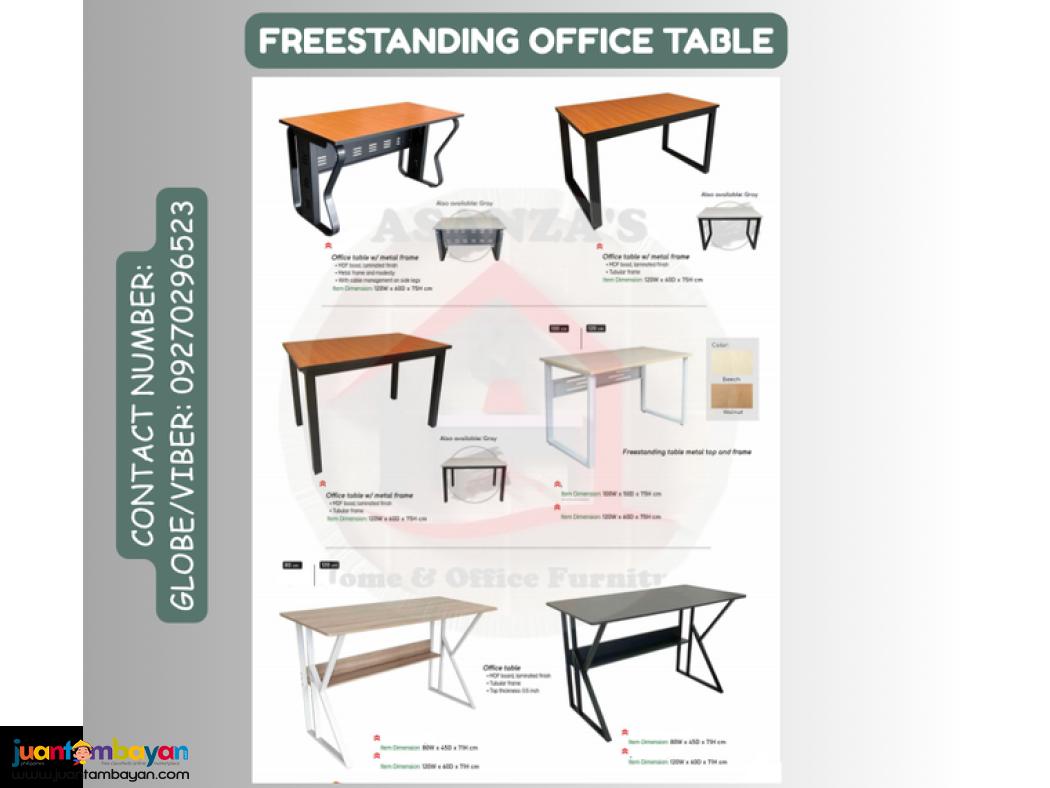 FREESTANDING OFFICE TABLE | OFFICE TABLE | DIRECT SUPPLIER 