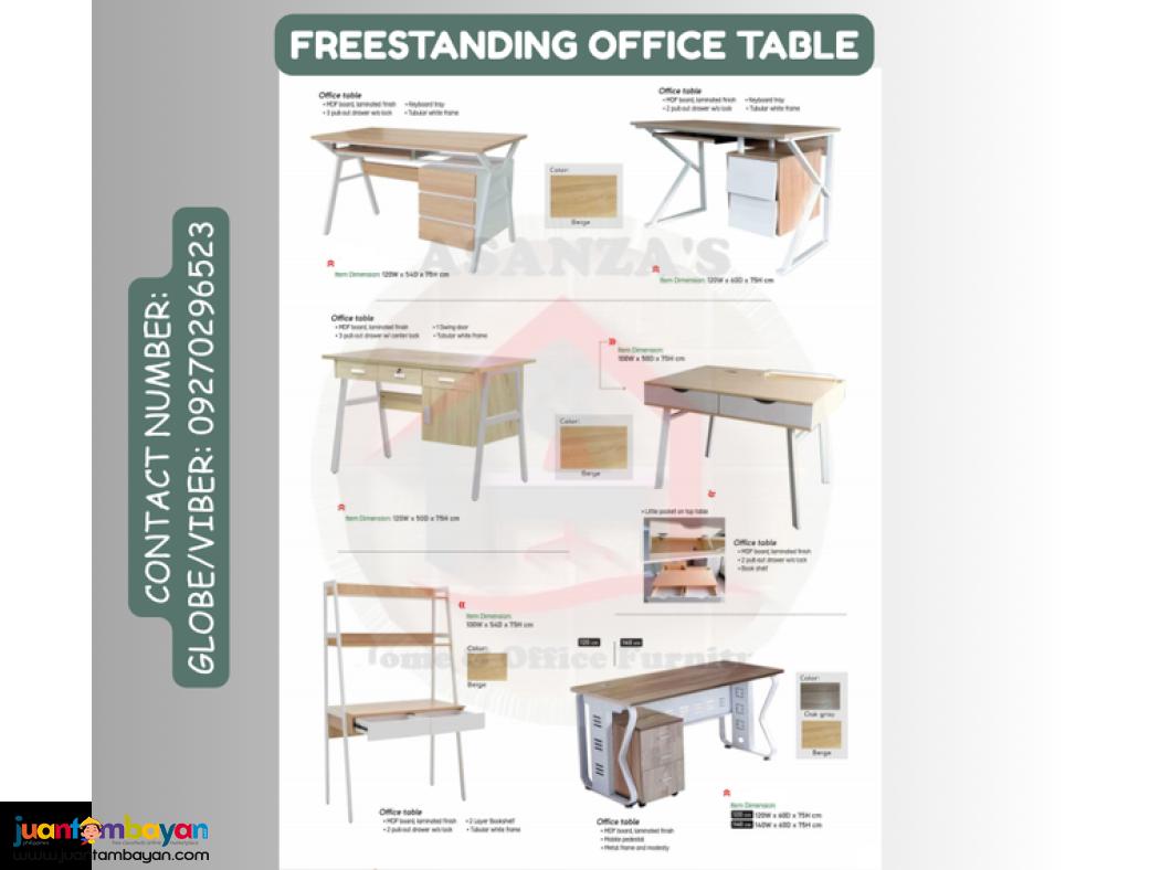 FREESTANDING OFFICE TABLE | OFFICE TABLE | DIRECT SUPPLIER 