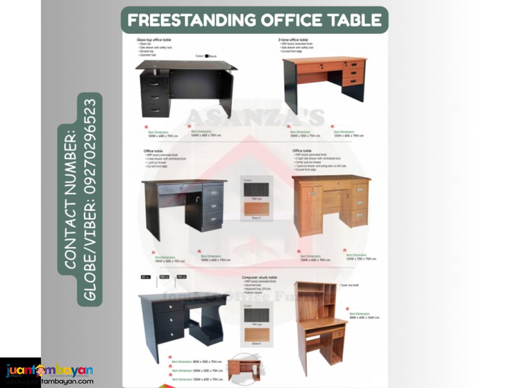 FREESTANDING OFFICE TABLE | OFFICE TABLE | DIRECT SUPPLIER 