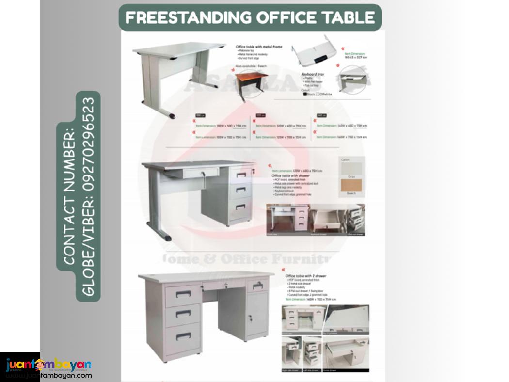 FREESTANDING OFFICE TABLE | OFFICE TABLE | DIRECT SUPPLIER 