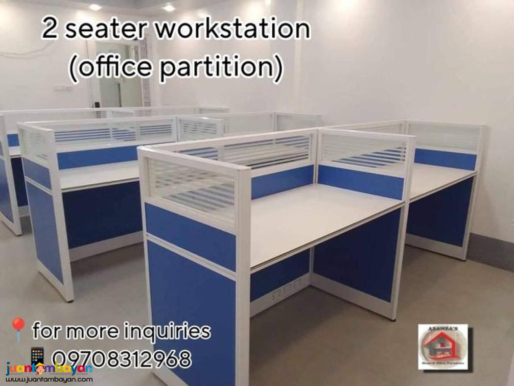  office partition table , [ 2 seater ]