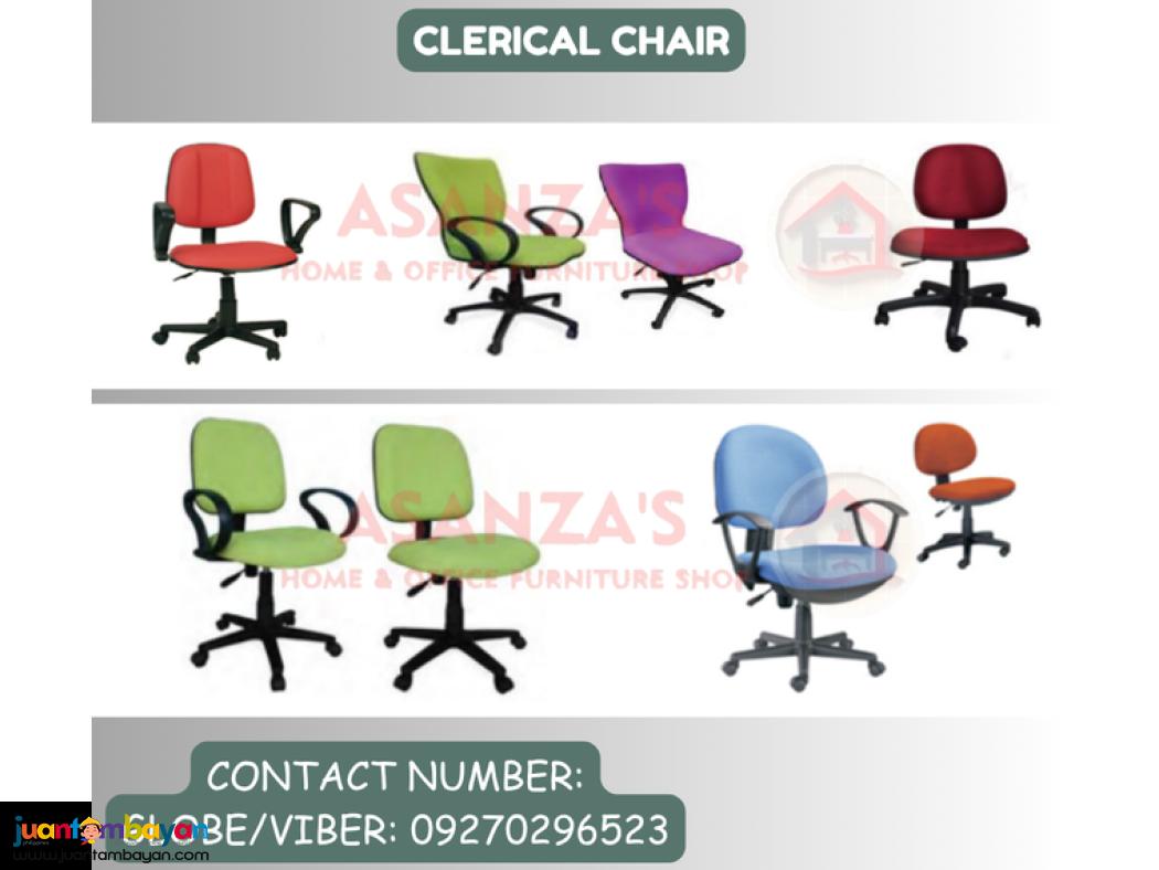 CLERICAL FABRIC OFFICE CHAIR | DIRECT SUPPLIER 