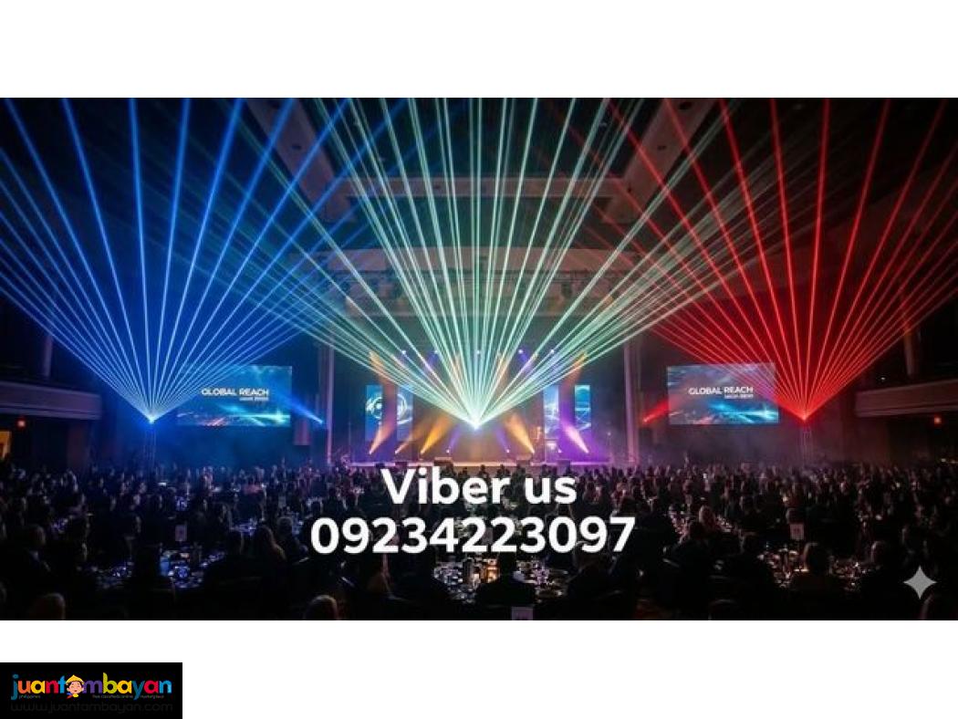 Laser Light Show Visual Production