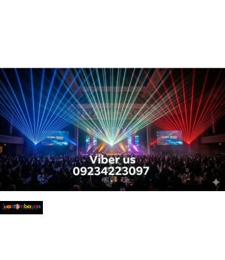 Laser Light Show Visual Production