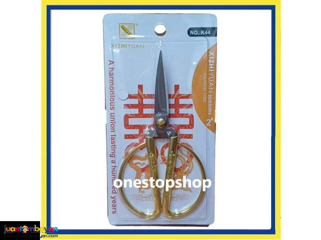 Xizhiyuan Gold Plated Wedding Double Happiness Scissor