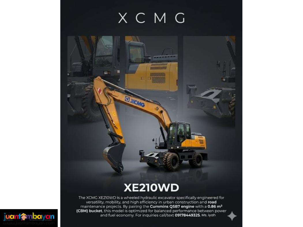 Xcmg Xe210wd (Cummins engine) 0.86m³