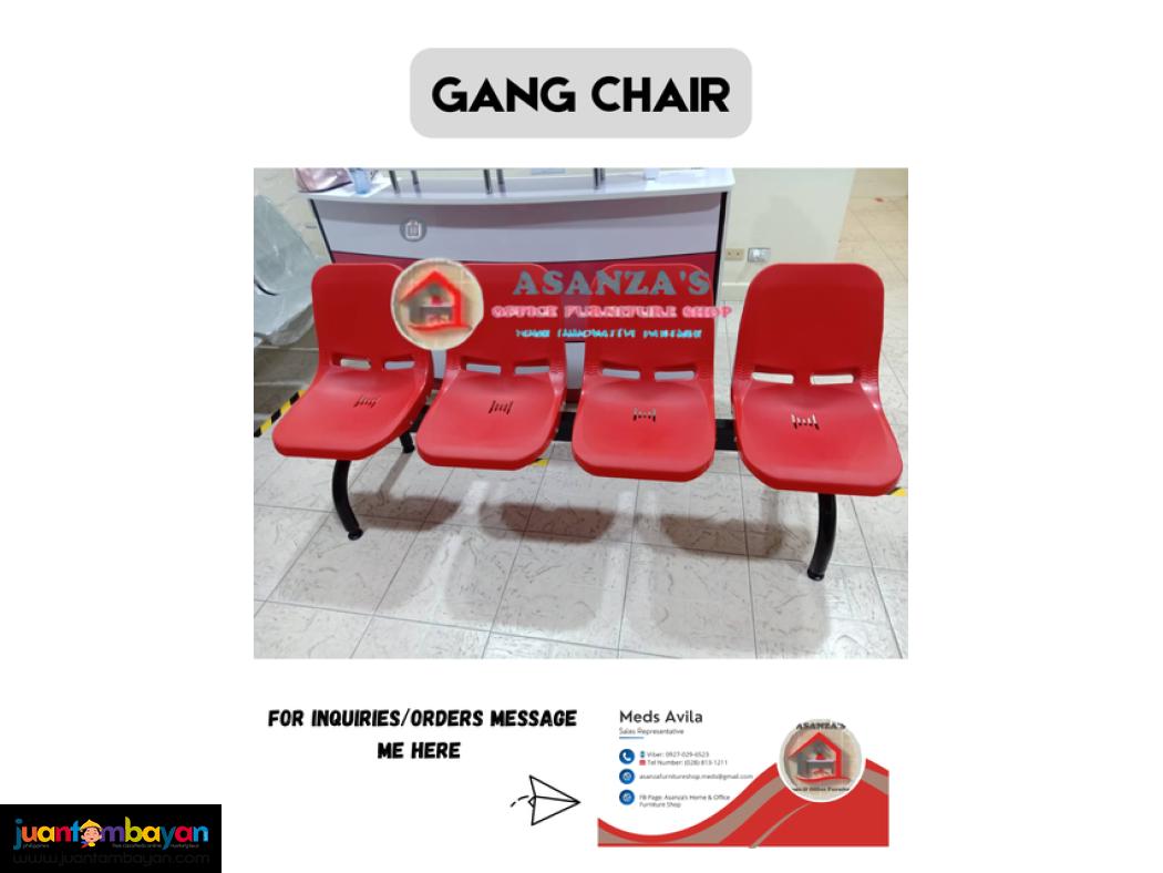 GANG CHAIR | HOME & OFFICE FURNITURE SHOP