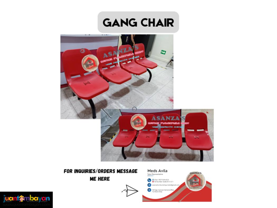 GANG CHAIR | HOME & OFFICE FURNITURE SHOP
