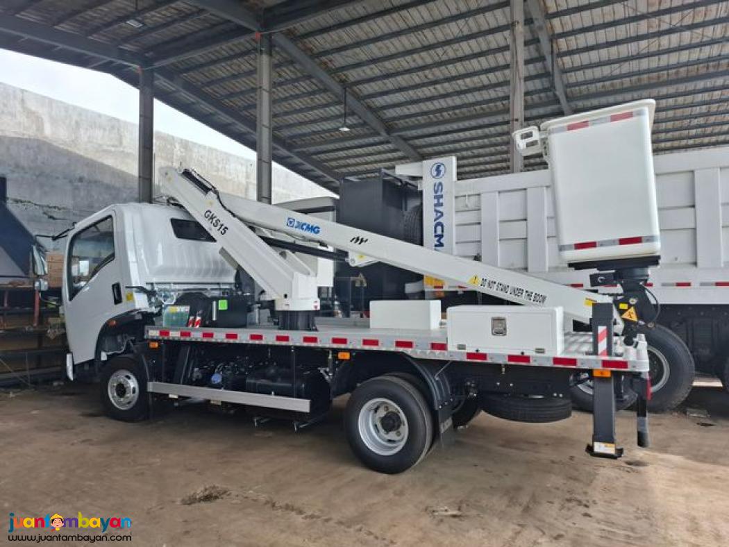 SINOTRUK HOMAN H3 4X2 MANLIFT TELESCOPIC 15-METERS