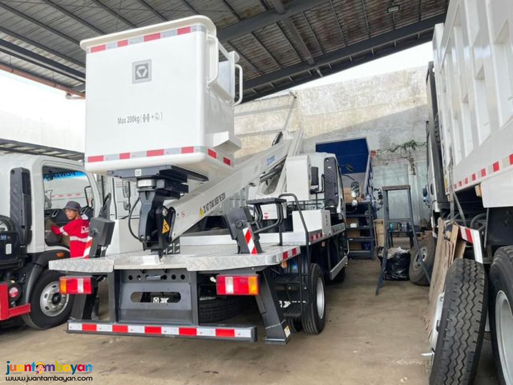 SINOTRUK HOMAN H3 4X2 MANLIFT TELESCOPIC 15-METERS