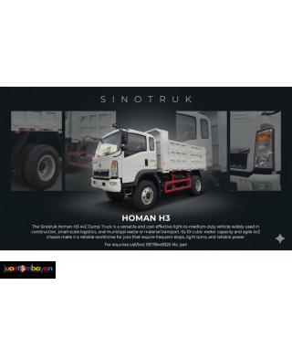 Sinotruk Homan H3 Dumptruck 10cbm