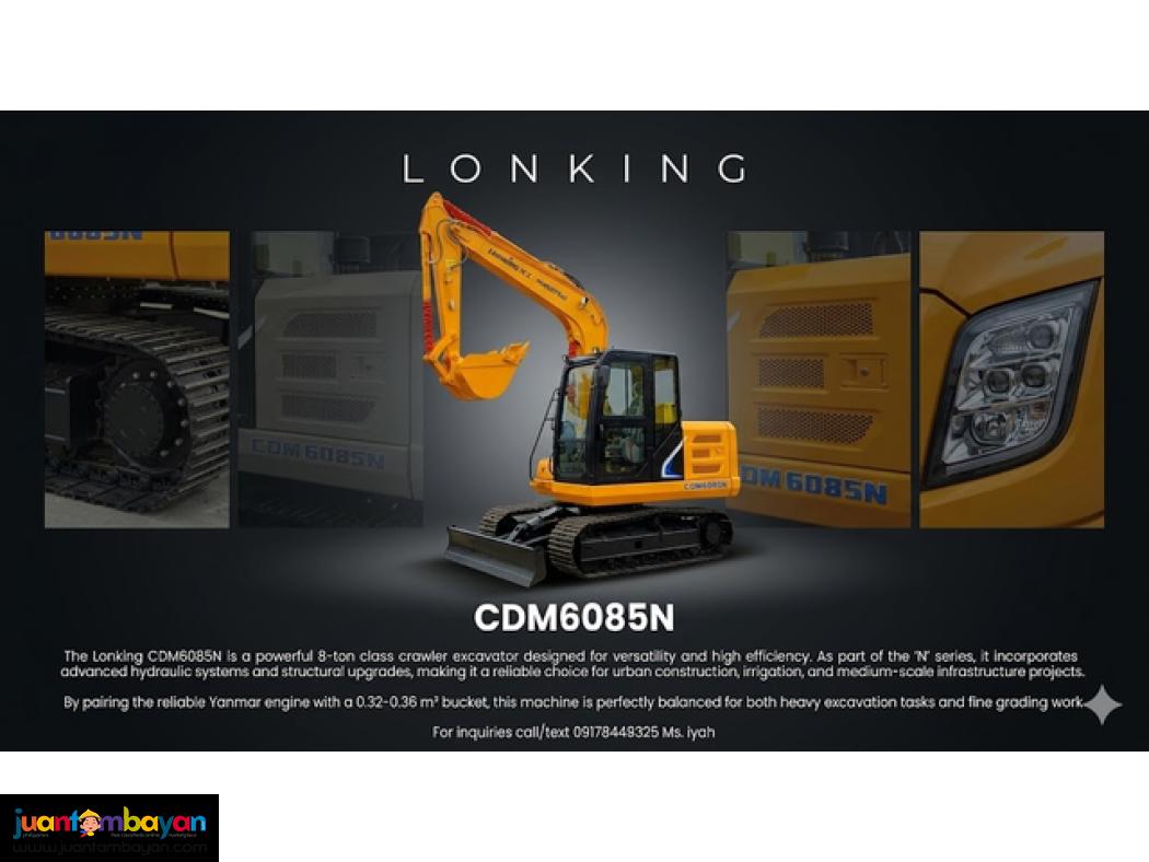Brandnew Lonking Cdm6085n 0.32cbm