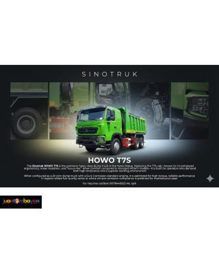 Brandnew Howo T7s 6x4 Dumptruck 20cbm