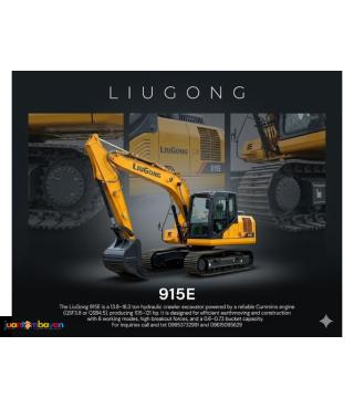 LIUGONG 915E EXCAVATOR 0.6CBM CUMMINS ENGINE