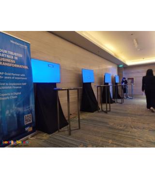 TV for RENT With Wall Bracket Stand