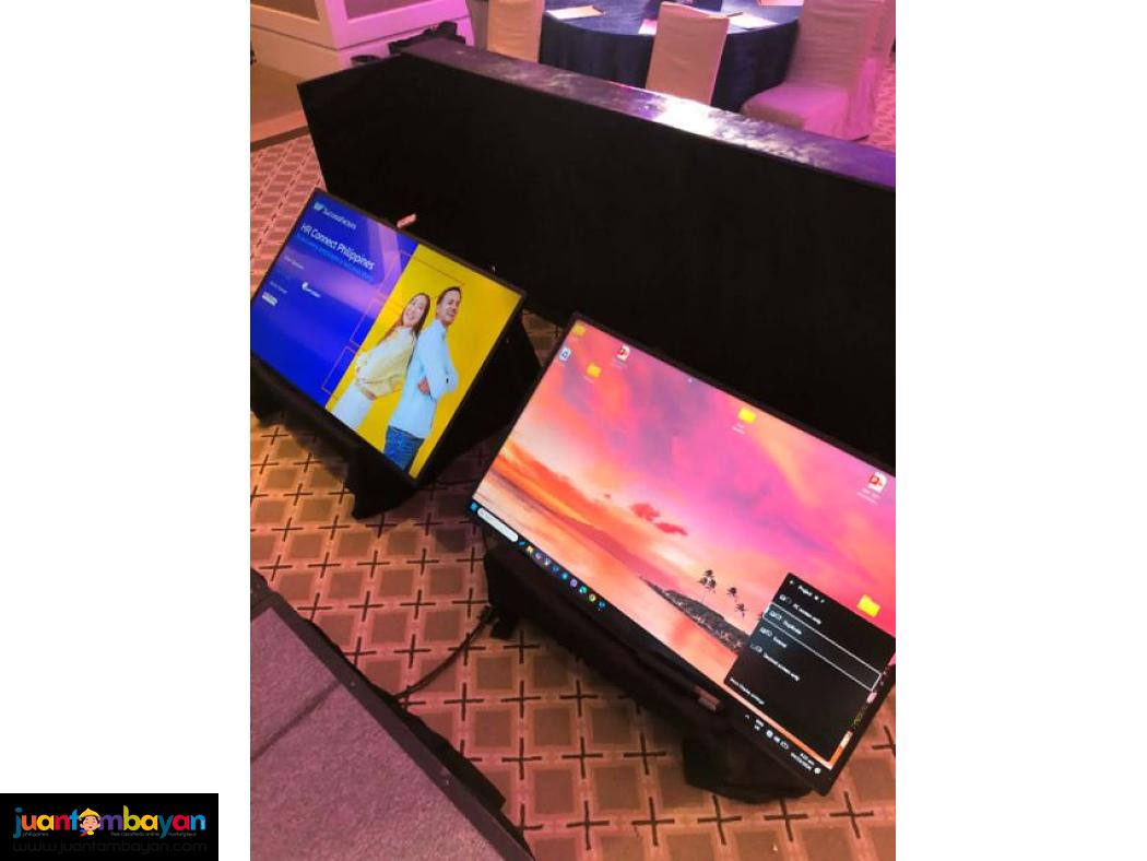 TV for RENT With Wall Bracket Stand