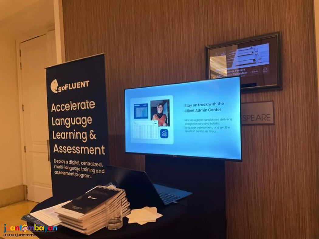 TV for RENT With Wall Bracket Stand