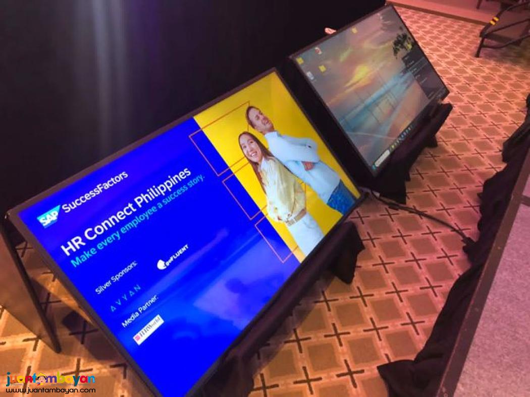 TV for RENT With Wall Bracket Stand