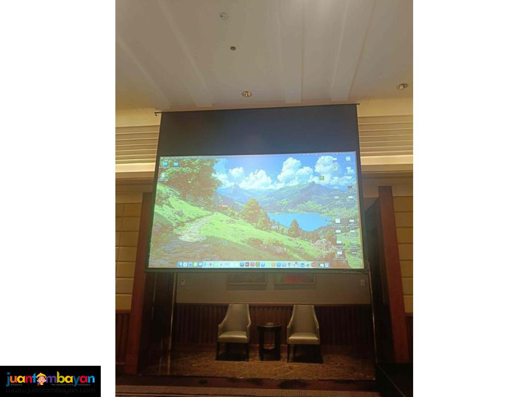 Projector for RENT With 6'X8' Screen