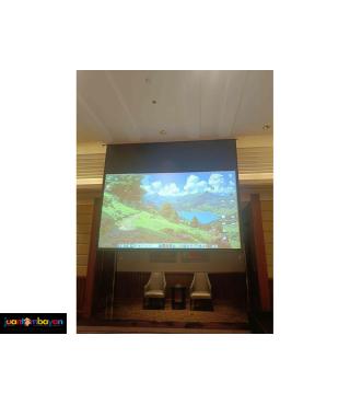 Projector for RENT With 6'X8' Screen