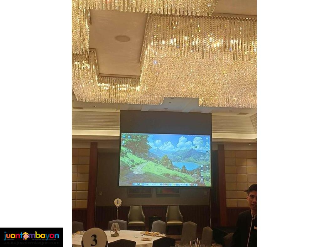 Projector for RENT With 6'X8' Screen