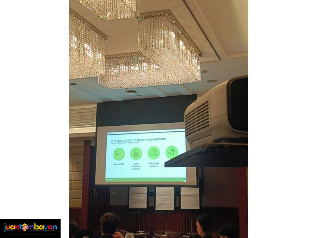 Projector for RENT With 6'X8' Screen