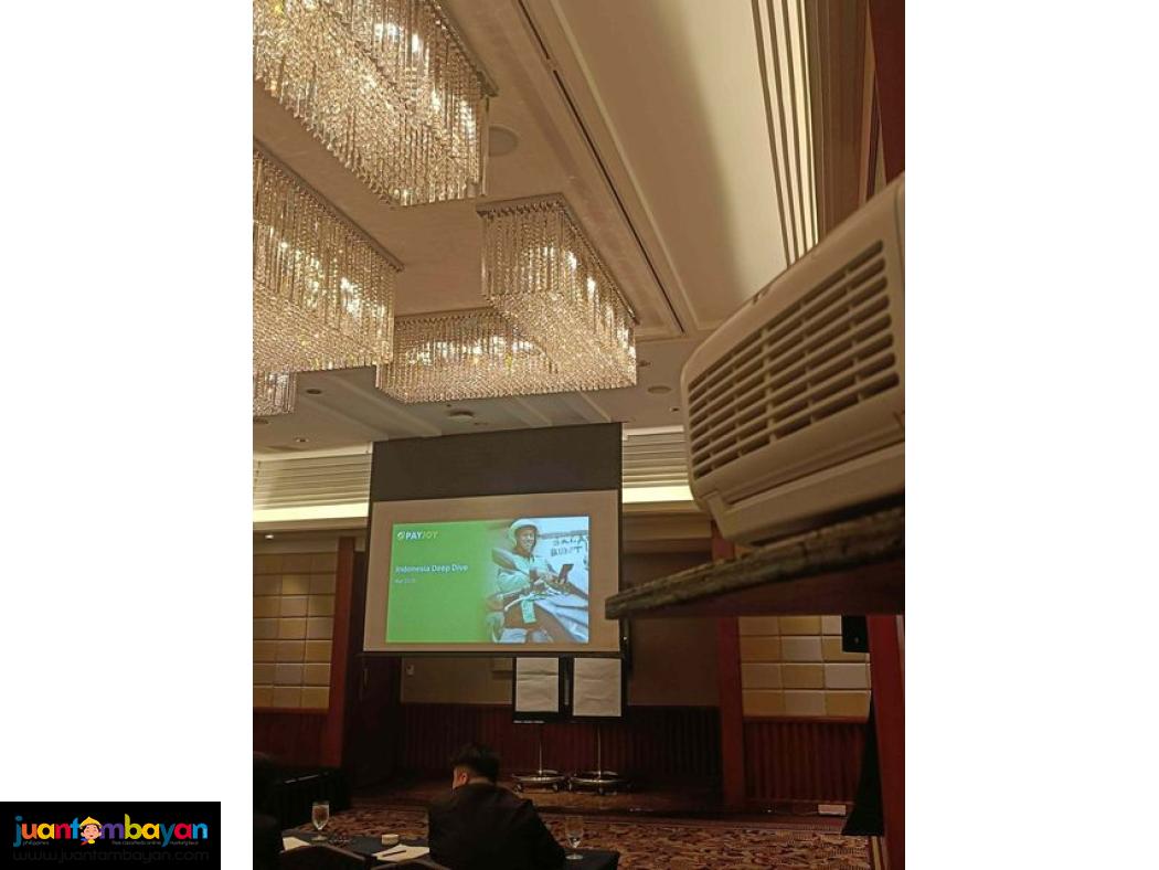 Projector for RENT With 6'X8' Screen