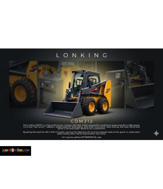 Lonking Cdm312 Skid Loader