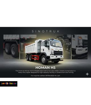 Sinotruk Homan H5 6x4 Dumptruck 14cbm