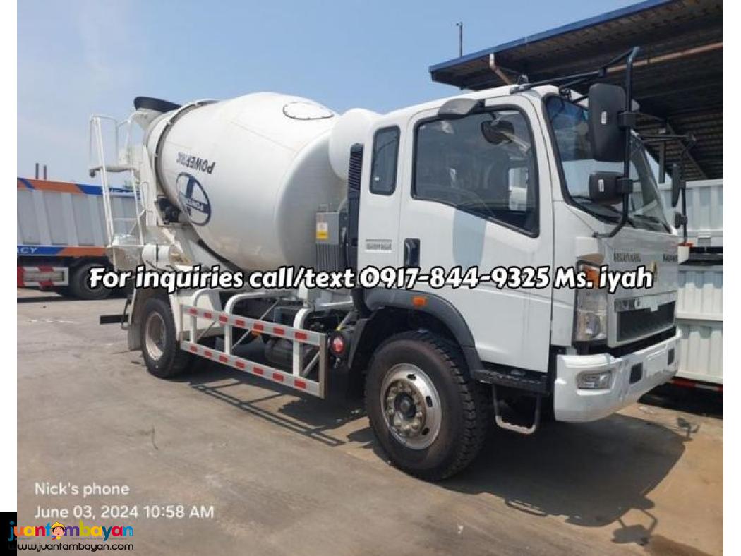 Sinotruk Homan H3 6KL Transit Mixer 4x2