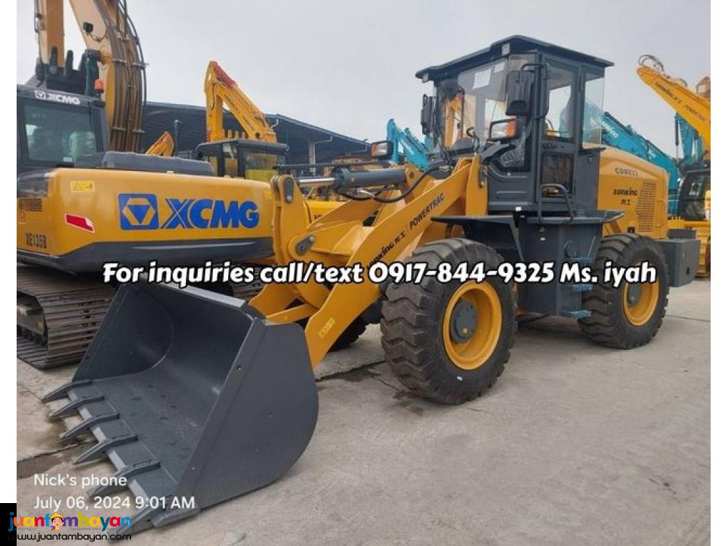 LONKING WHEEL LOADER CDM833-1.8CBM