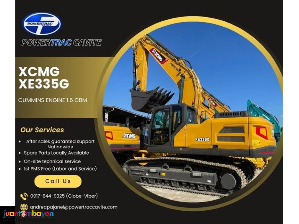 Xcmg Xe335g Crawler Excavator 1.7cbm