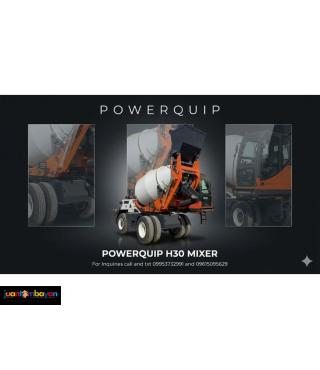 POWERQUIP H30 SELF FEEDING MIXER 5CBM