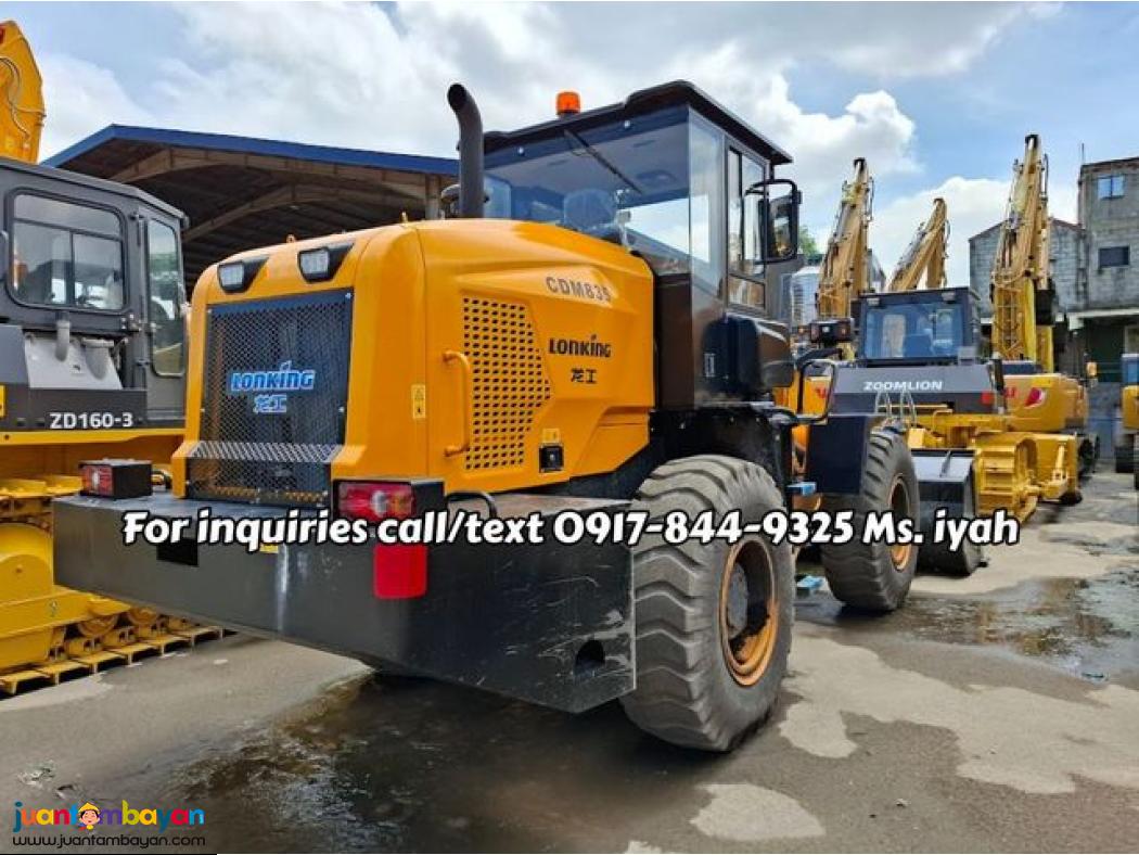 LONKING WHEEL LOADER CDM835 -2m³ 
