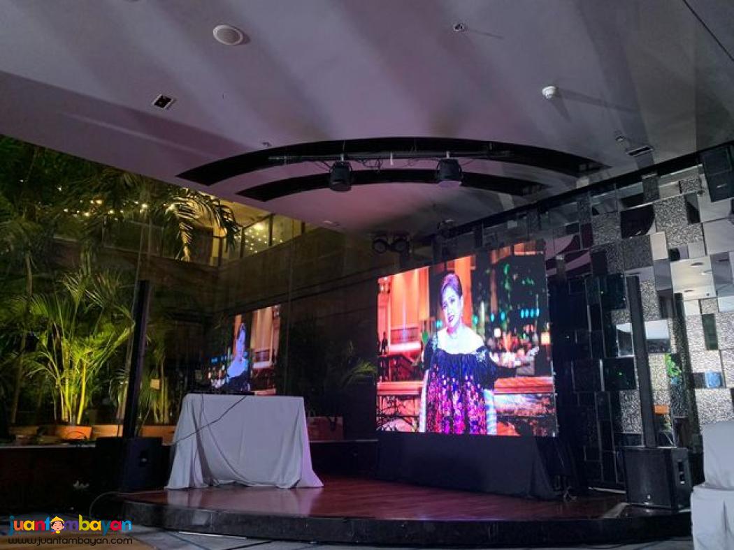 LED TV. Monitor and LED Wall For RENTAL