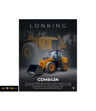 Lonking Wheel Loader Cdm843n 2.5 cubic