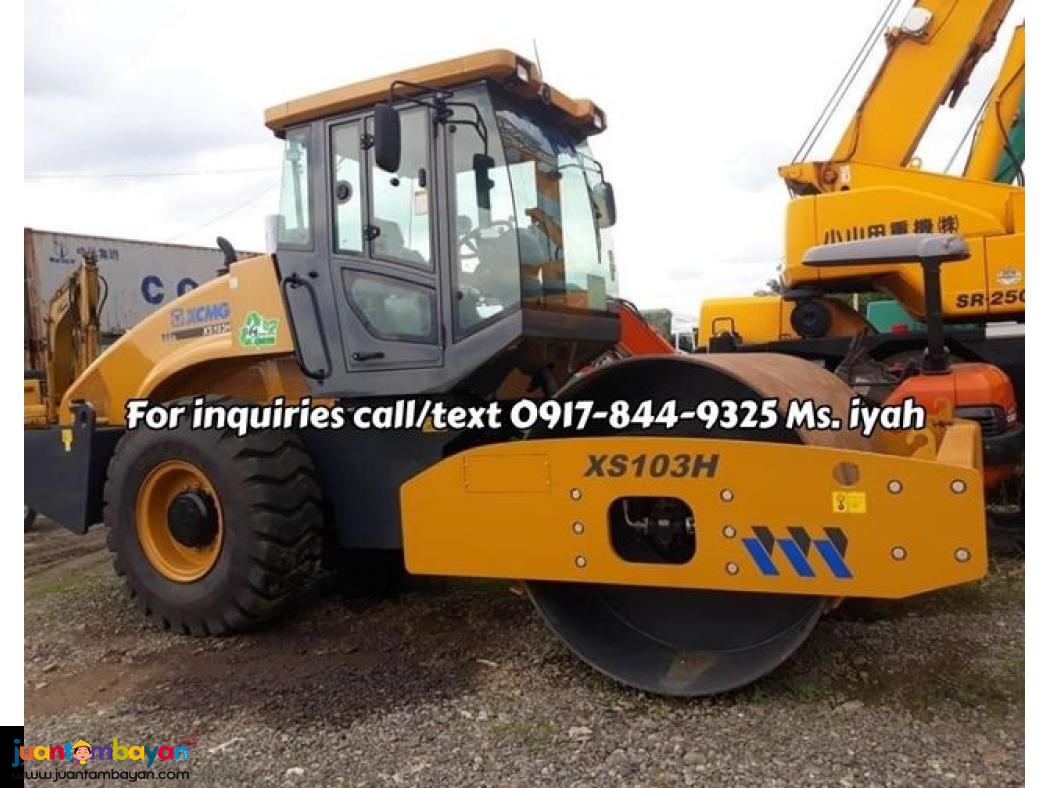 Xcmg XS103H Single Drum Roller 10 tons
