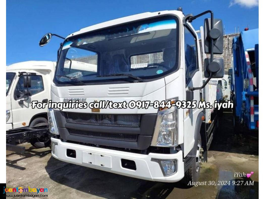 Sinotruk Homan H3 6w Dropside 190hp 4X2 E2- 25ft
