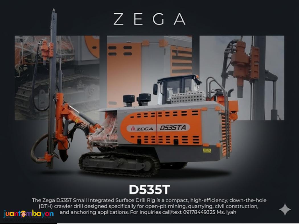 ZEGA D535T SMALL INTERGRATED SURFACE DRILL-