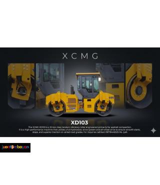 Xcmg Xd103 Double Drum Roller 10T