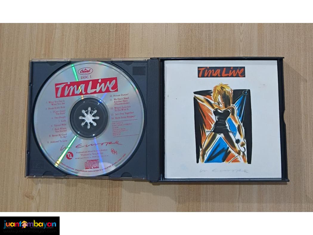 Tina Turner - Tina Live In Europe 2 CD SET RARE.