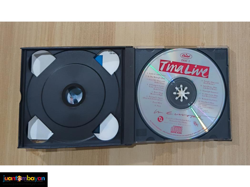 Tina Turner - Tina Live In Europe 2 CD SET RARE.
