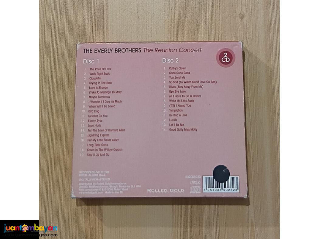 The Everly Brothers - The Reunion Concert 2 CD SET.
