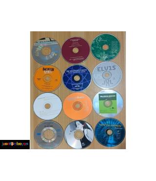 12 original CD's mixed of Various Artists Lot 2.