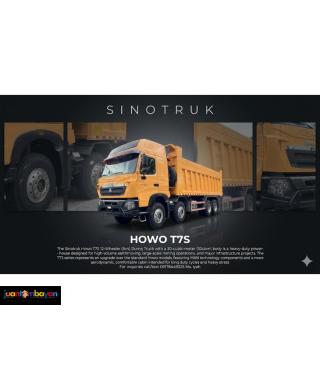 Sinotruk Howo T7s 8x4 Dumptruck 30cbm