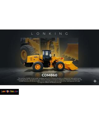 Lonking Cdm860 Wheel Loader 3.5 m³