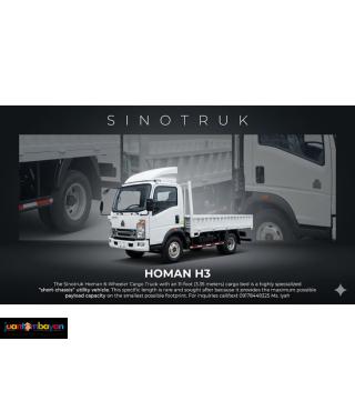 Sinotruk Homan H3 6 wheeler Cargo truck 11 feet