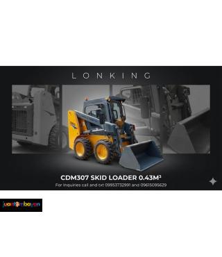 Lonking CDM307 Skid Loader 043cbm Kubota Engine